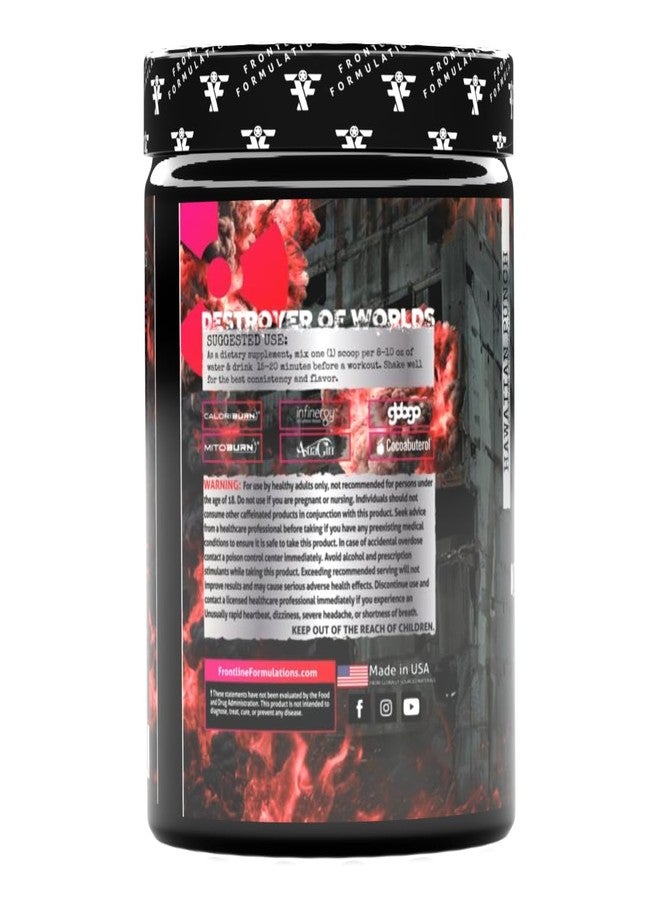 FRONTLINE FORMULATIONS Manhattan Project, Thermogenic Pre - Workout, Insane Focus, Explosive Energy - Hawaiian Punch - Image 3
