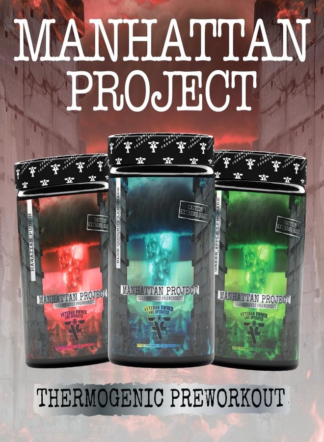 FRONTLINE FORMULATIONS Manhattan Project, Thermogenic Pre - Workout, Insane Focus, Explosive Energy - Hawaiian Punch - Image 4
