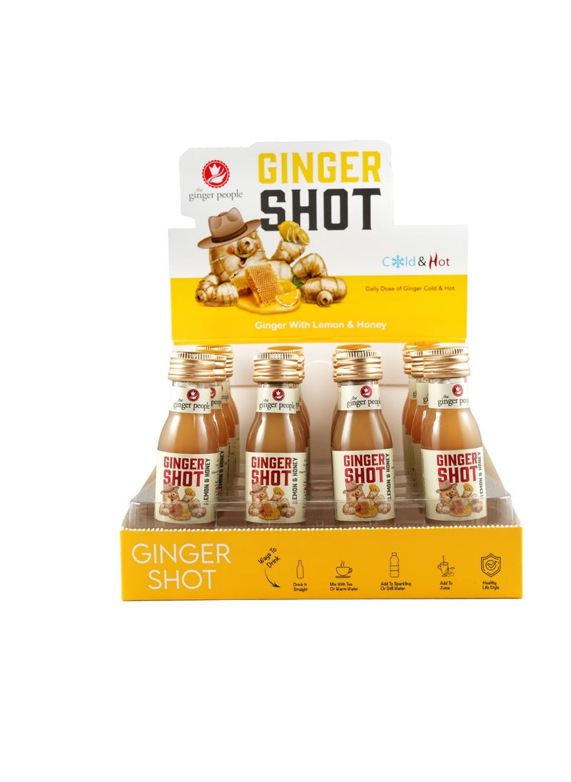 Al Malaky Royal - Ginger Shot With Lemon And Honey 30ml Pack Of 16 - Image 1