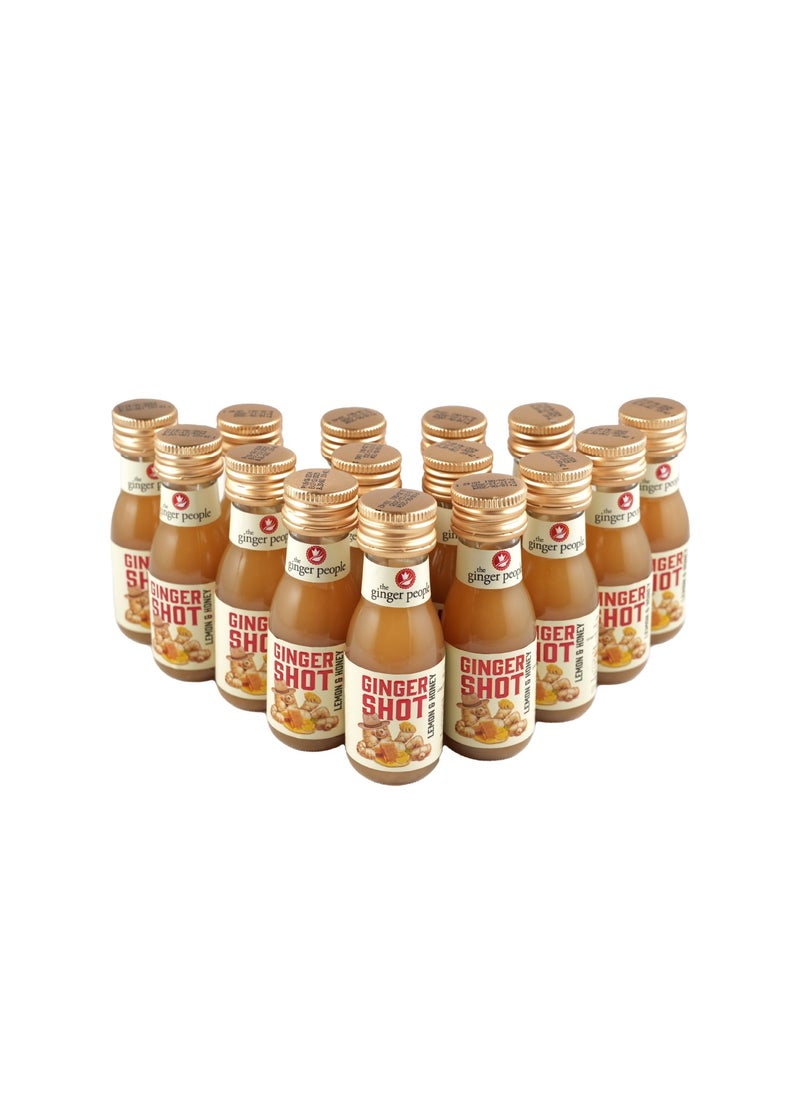 Al Malaky Royal - Ginger Shot With Lemon And Honey 30ml Pack Of 16 - Image 1