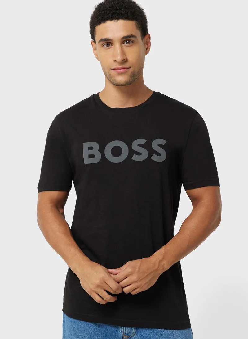 BOSS Logo Crew Neck T-Shirt