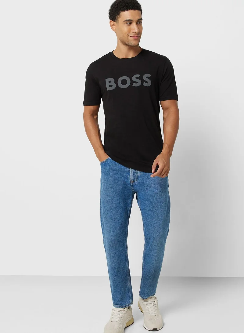 BOSS Logo Crew Neck T-Shirt