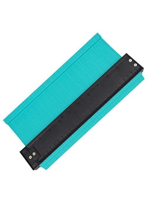 HBD SALES HBD SALES Contour Gauge duplicator Tool Edge Size Shaping Tool Precise Measuring Tool Tiling Laminate Wood Marking Irregular and Awkward Copy Shapes Tool Tiles Pipe Construction 1 Pc  - Image 1
