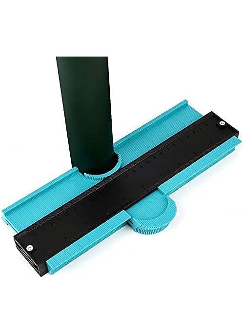 HBD SALES HBD SALES Contour Gauge duplicator Tool Edge Size Shaping Tool Precise Measuring Tool Tiling Laminate Wood Marking Irregular and Awkward Copy Shapes Tool Tiles Pipe Construction 1 Pc  - Image 3