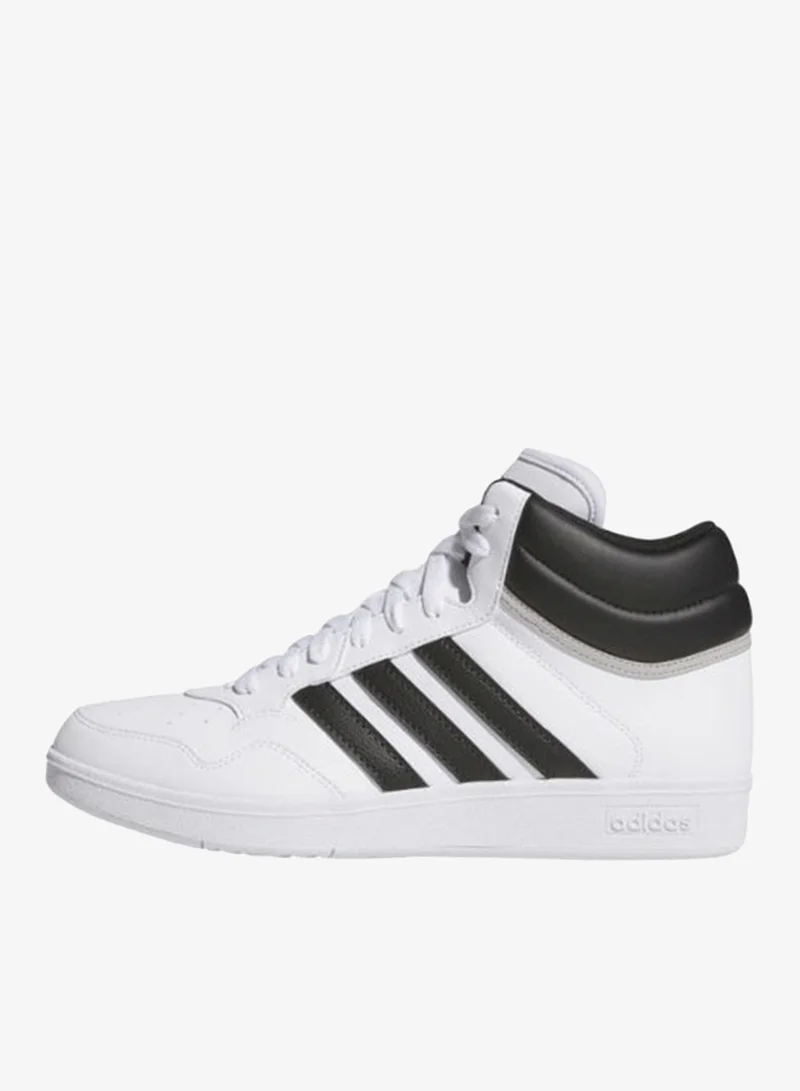 Adidas FTWWHT/CBLACK/GRETWO Hoops 4.0 Mid White Basketball Shoes  | Best Price UAE