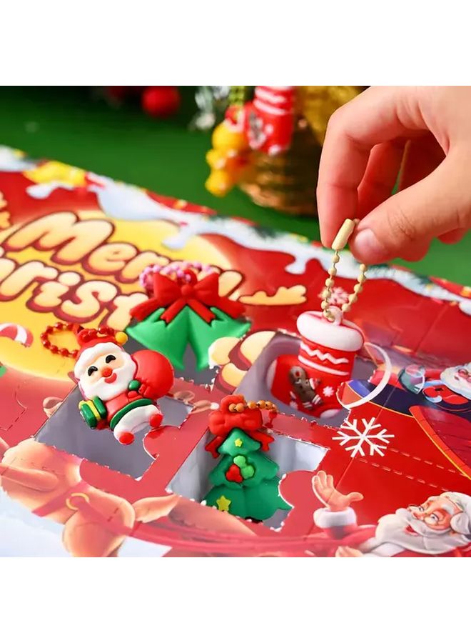 24 Day Advent Calendar Favor Packs With 24 Individual Activity Boxes Like Set No Assembly Required Plastic Multi Item Party Favors Tree Ornaments With Numbered Doors Color Coded Labels For 24 Days Of Christmas Celebrations Durable Reusable Holiday Calendar Gift Set For Family Activities Party Decorations Classic Style With Colorful Characters Icons Festive Fun Set Advent Calendar Gifts Christmas Decorations For Home Christmas Gift Ideas - Image 2
