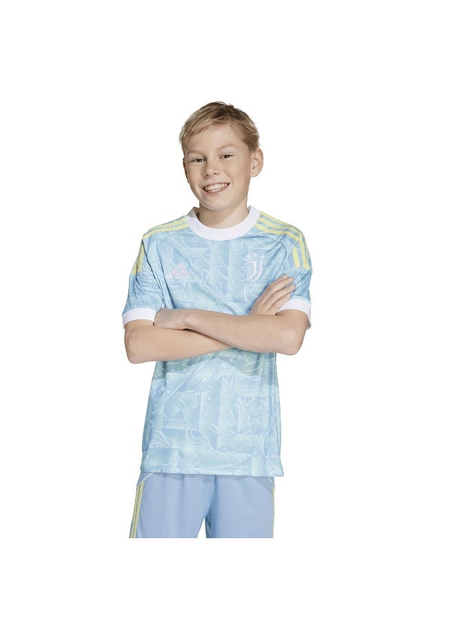 Adidas Juve A Jsy Y Blue Football Jerseys For Junior 7-8Y - Image 3