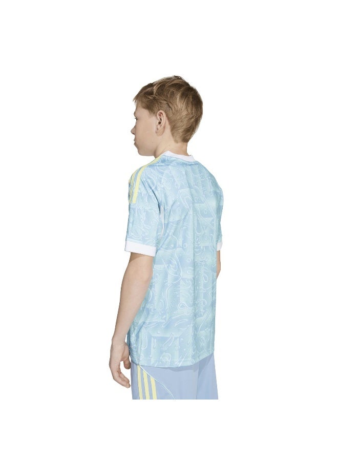 Adidas Juve A Jsy Y Blue Football Jerseys For Junior 7-8Y - Image 4