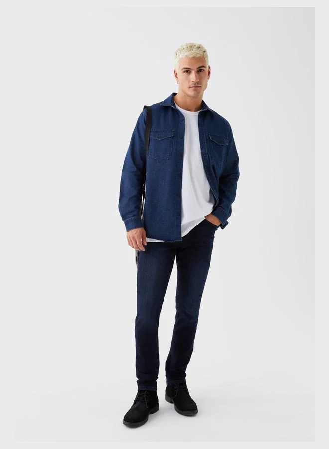ال سي وايكيكي 750 Rinse Wash Slim Fit Jeans