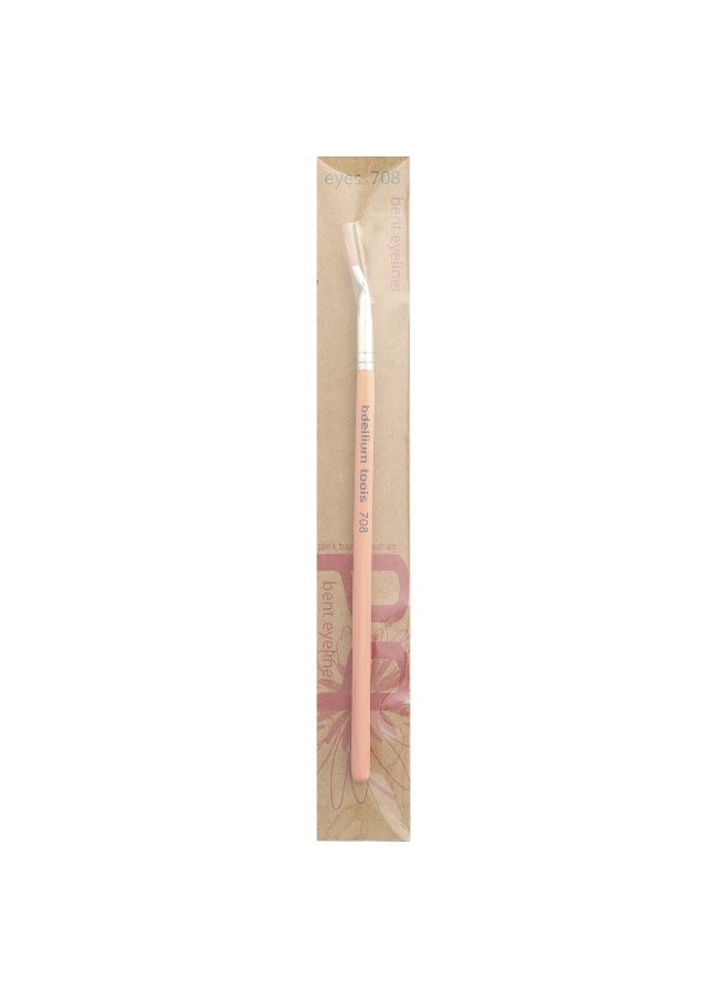 Bdellium Tools Bdellium Tools, Pink Bambu, Bent Eyeliner, 708, 1 Brush  - Image 2