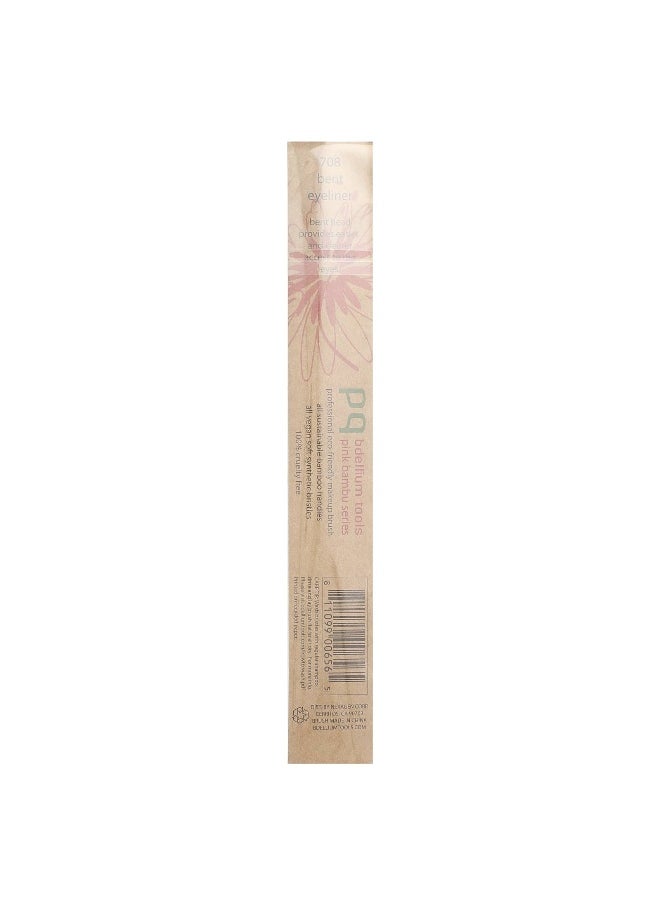 Bdellium Tools Bdellium Tools, Pink Bambu, Bent Eyeliner, 708, 1 Brush  - Image 3