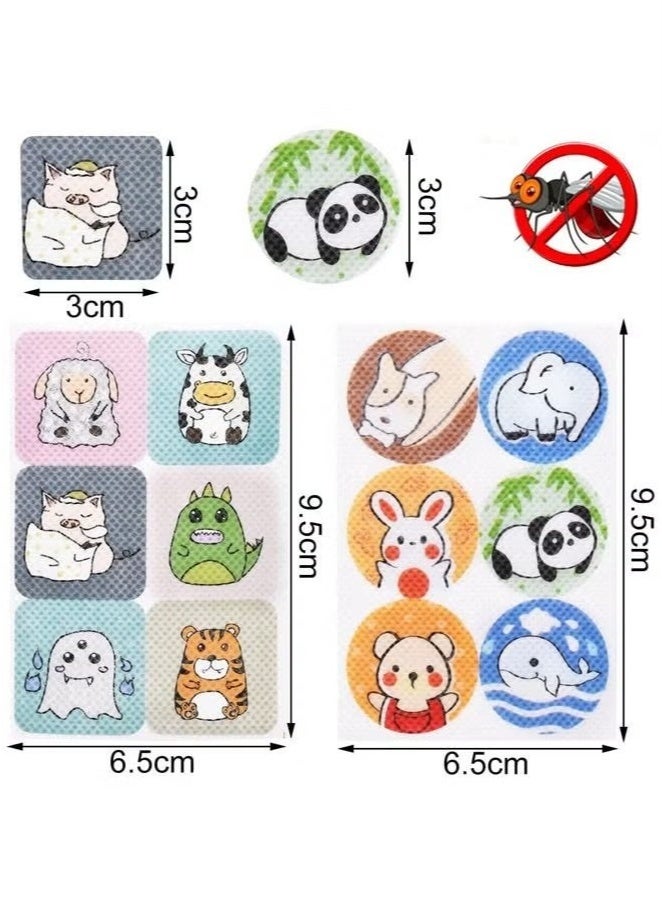 BAEKO 72 Pack Mosquito Sticker for Kids Adults,Natural Pure Essential Oil Insect Repellent Patches - Image 2