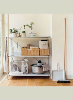 MUJI Dustpan For Cleaning, W 25 x D 34 x H 10.5 cm, Light Grey  - Image 5