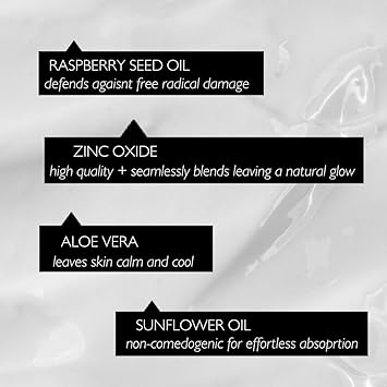 UpCircle SPF 25 Mineral Sunscreen 60ml ReefSafeNonNano Zinc Oxide and LightweightRaspberry Seed Oil Defends Against Free Radicals Glycerin To Plump Skin Face Body Vegan CrueltyFree - Image 3