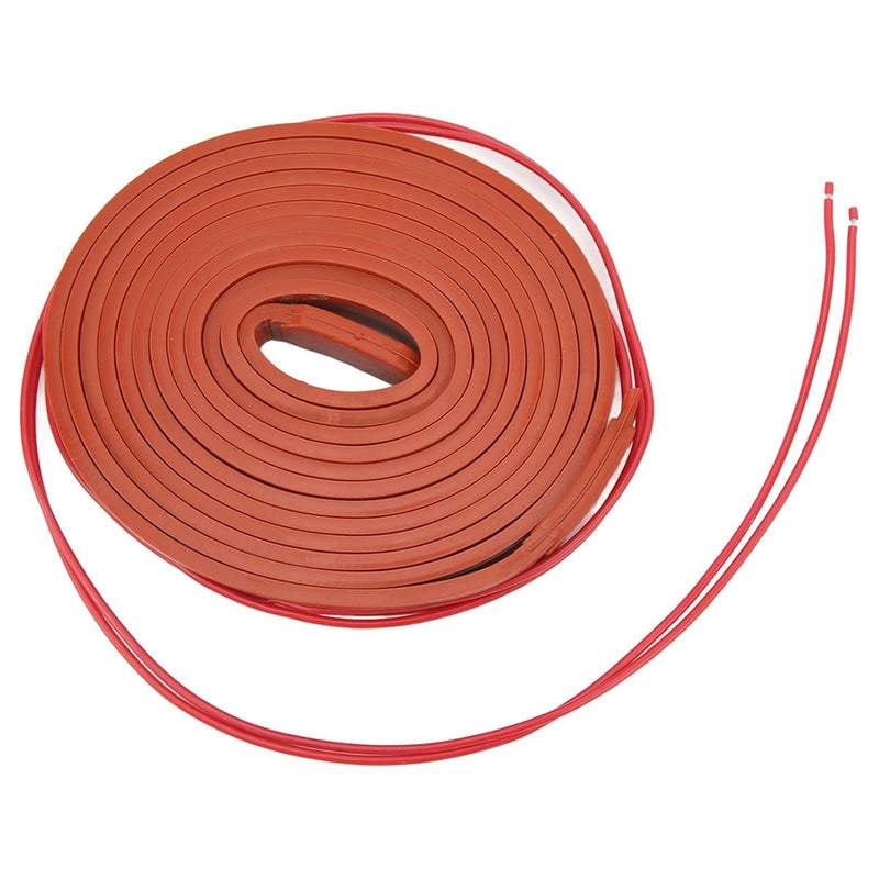 Flexible Silicone Heating Tape 120W 12V DC Tubular Good Flexibility - Image 1