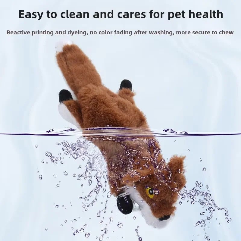 Y&D Best-Selling Unisex Interactive Plush Dog Toys with Molar Shell Chew-Resistant Animal Toys for Stress Relief Pet Supplies - Image 3