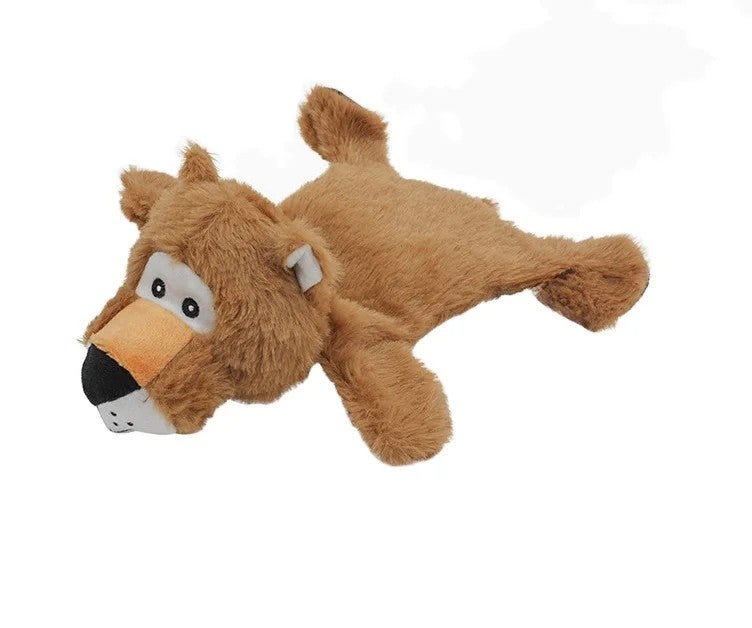 Y&D Best-Selling Unisex Interactive Plush Dog Toys with Molar Shell Chew-Resistant Animal Toys for Stress Relief Pet Supplies - Image 2