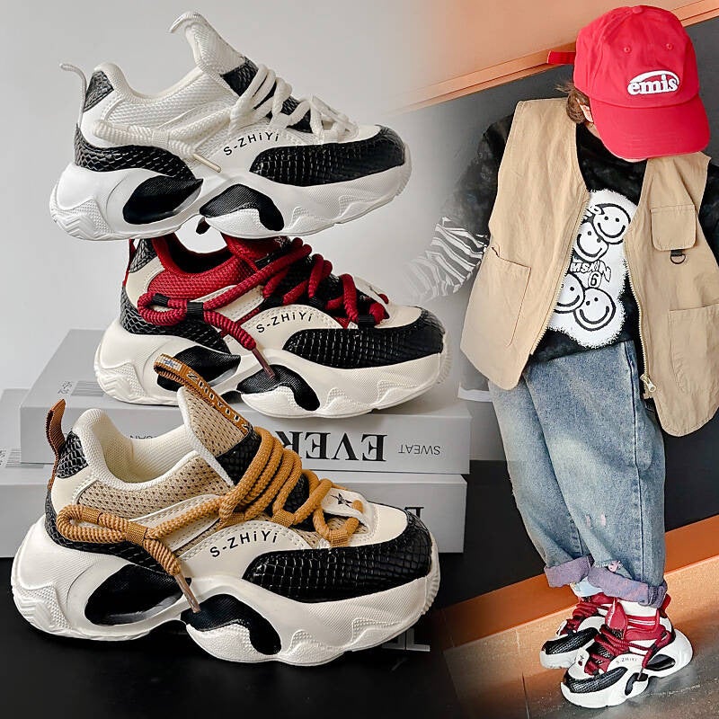 Girls' Sneaker 2025 New Fashion Western Style Casual Shoes Soft Sole Non-Slip All-Match Torre Shoes Trendy - Image 2