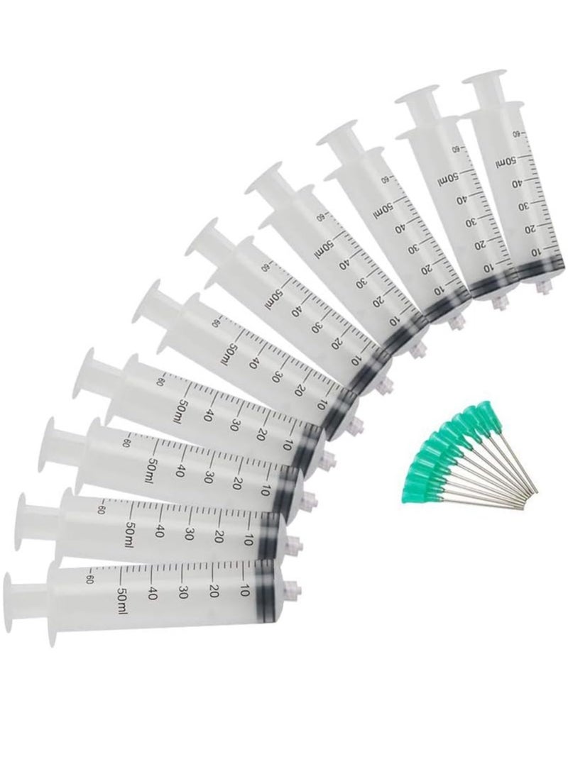 Generic Set Of 10 Piece  Medical Disposable Syringe With Needle 50 ML  - Image 2