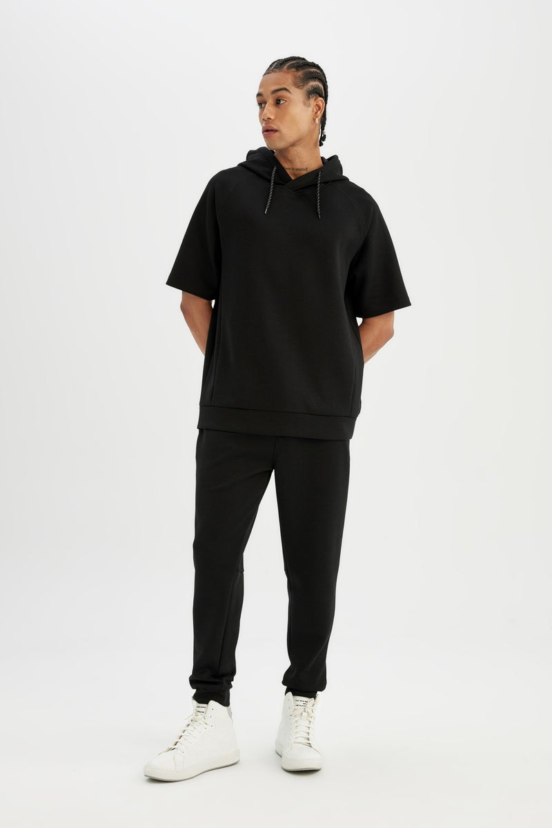 DeFacto Man DeFactoFit Slim Fit Standard Leg Scuba Fabric Sweatpants  - Image 3