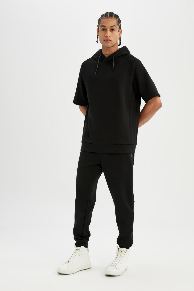 DeFacto Man DeFactoFit Slim Fit Standard Leg Scuba Fabric Sweatpants  - Image 4
