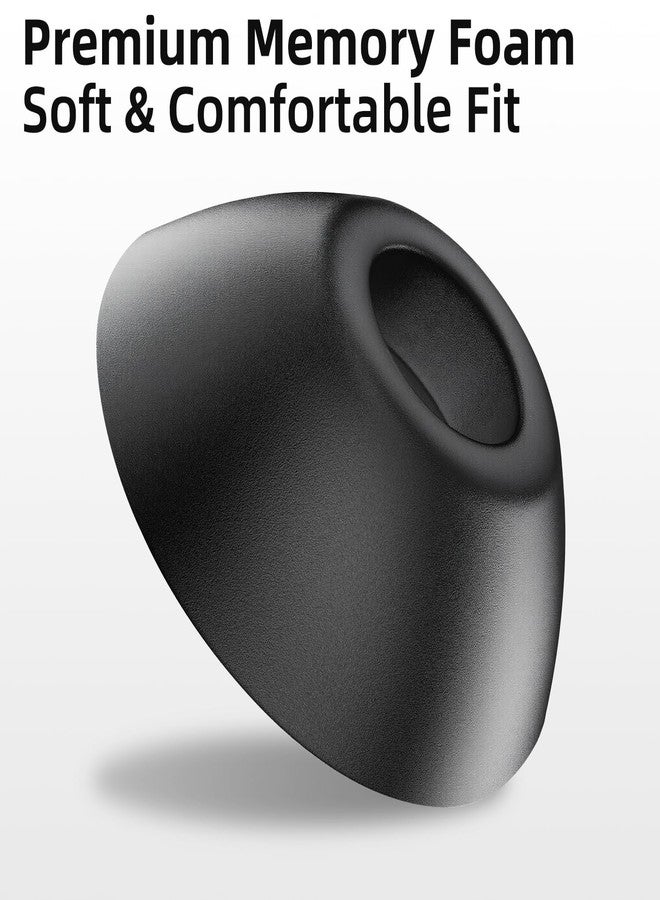 Lanwow for AirPods Pro 3 Foam Tips, Memory Foam Ear Tips for AirPods Pro 3 (2025 3rd Gen), Replacement AirPods Pro 3 Tips, Secure Lock Fit & All-Day Comfort, 4 Sizes Mixed Pack (4 Pairs XS/S/M/L) - Image 4