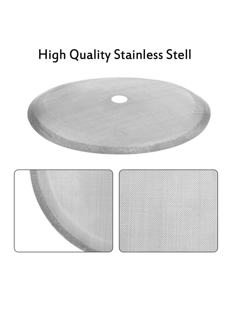 واي آند دي 6 Pieces French Press Replacement Filters Mesh 4 Inch Stainless Steel Screen for 1000 ml 34 Oz 8 Cup - Image 5