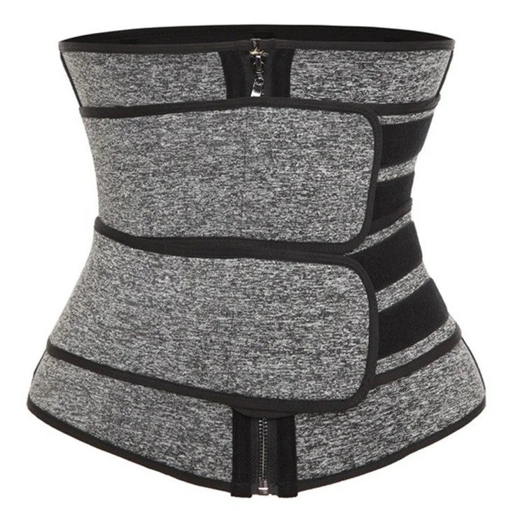 Bluejw Slimming Waist Trainer - Double Belt Neoprene Waist Trimmer Body Shaper for Tummy Control & Waist Trimmers - Image 2