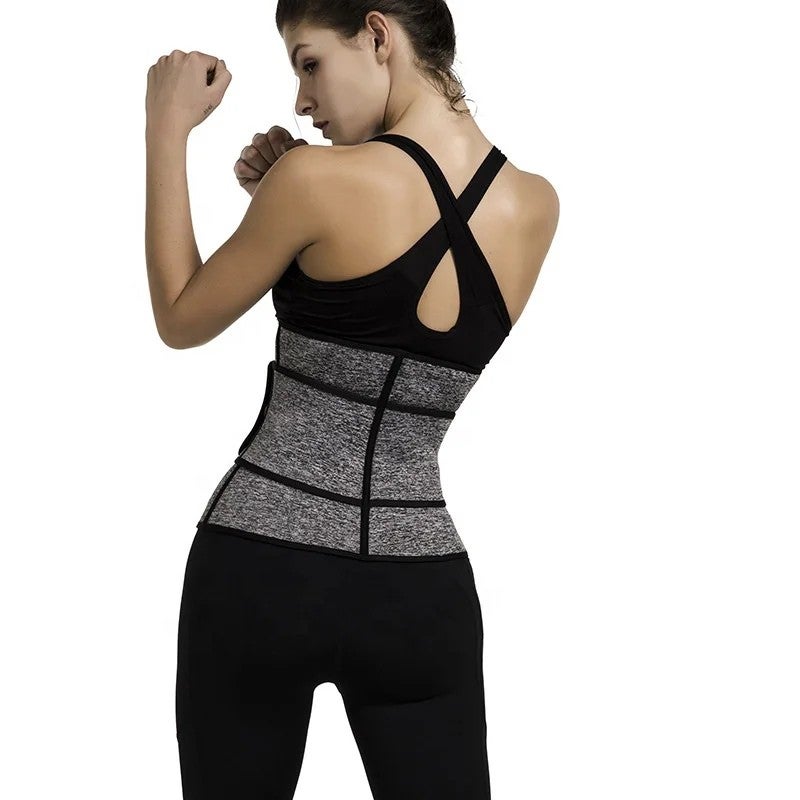 Bluejw Slimming Waist Trainer - Double Belt Neoprene Waist Trimmer Body Shaper for Tummy Control & Waist Trimmers - Image 5
