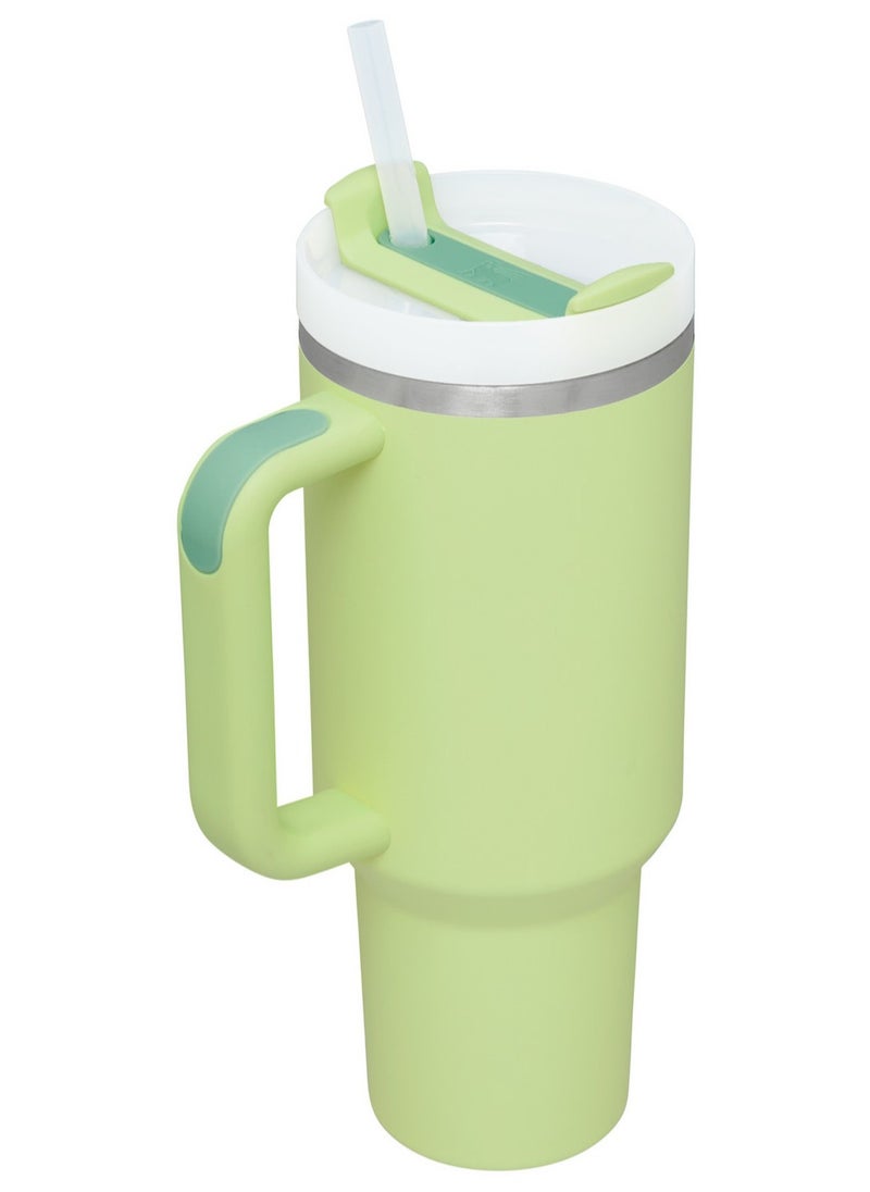 Stanley - Quencher Stainless Steel Vacuum Insulated Tumbler with Lid and Straw for Water, Iced Tea or Coffee, Smoothie and More, 40 oz - Image 1