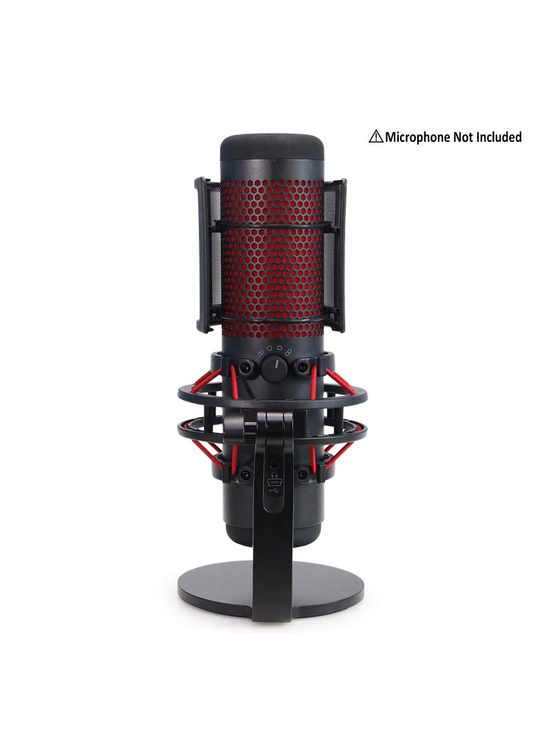 Microphone Windscreen Cover, Compatible with Hyperx Quadcast S Usb Gaming Microphone By Youshares, Reduces the Plosive, Pops, Breath Sounds, Easy To Set Up(1 Pack) - Image 2