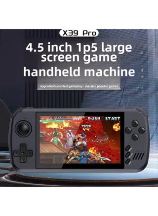 Powkiddy Overlord Treasure Box X39 Game Machine 4.3IPS HD Large Screen Ps Handheld 10 Simulator-Product Color:x39pro Transparent Black-Model:X39pro Without Card - pzsku/Z835128588422F5244289Z/45/1744189499/3c1db94b-54a4-4253-a7ff-2b0f126efb9f