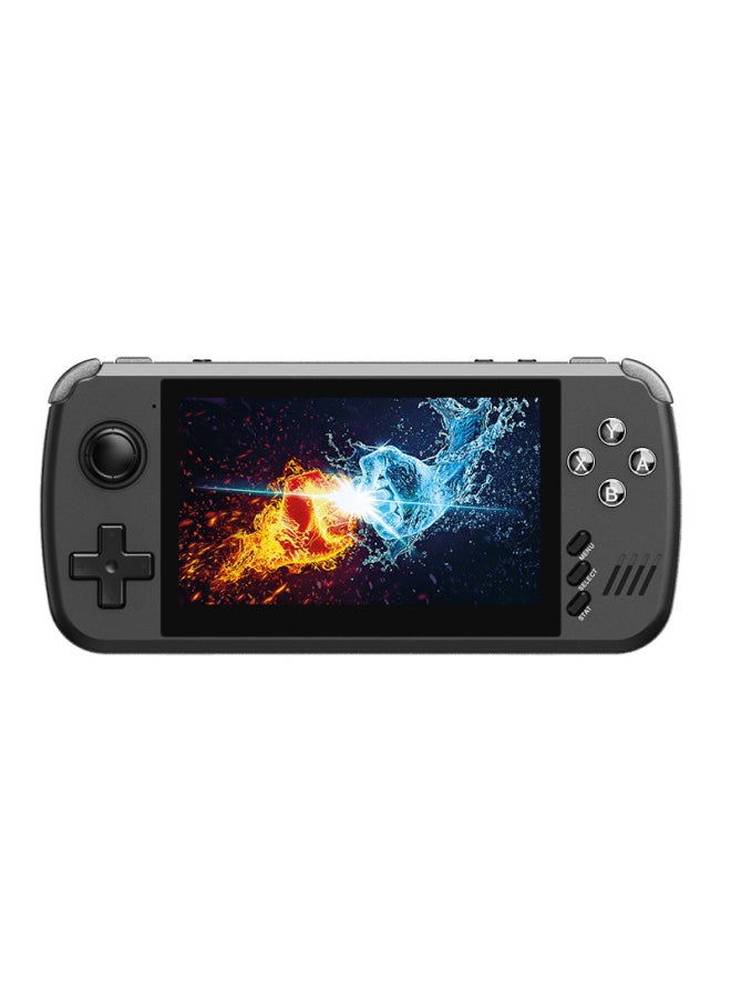 Powkiddy Overlord Treasure Box X39 Game Machine 4.3IPS HD Large Screen Ps Handheld 10 Simulator-Product Color:x39pro Transparent Black-Model:X39pro Without Card