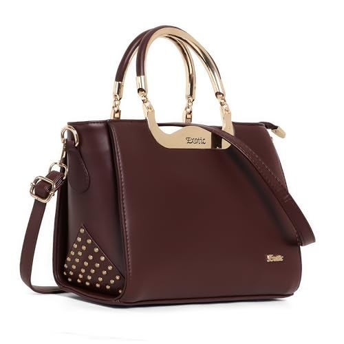 EXOTIC Women's Hand bag (Brown) - Image 1