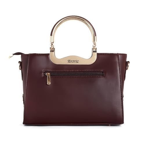EXOTIC Women's Hand bag (Brown) - Image 5