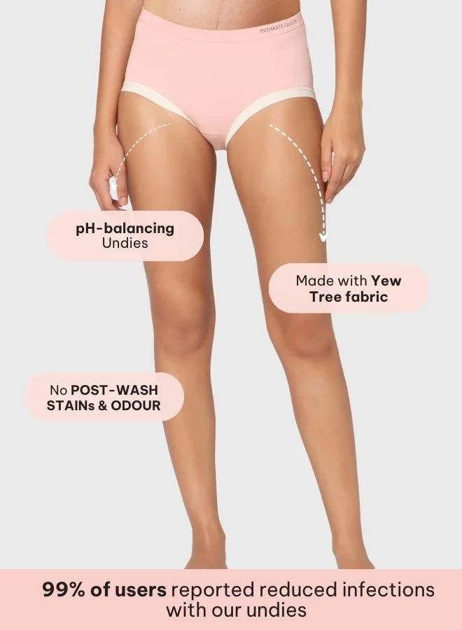 Intimate Queen Pack Of 2 Yew Tree Bae Maternity Briefs – Silky Soft, Antibacterial Calm, Full-Coverage Comfort for Bump & Skin (Pack Of 2) for Women | Best Price UAE