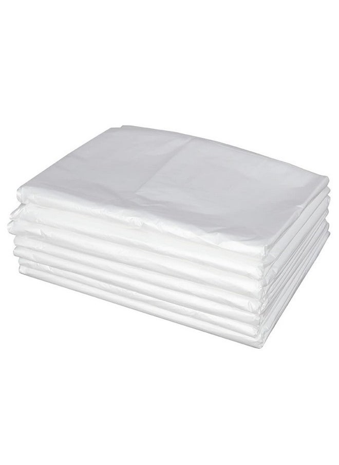 lasenersm 50 Pieces Disposable Cage Liners Disposable Rabbit Cage Liners Guinea Pig Cage Liner Bag Plastic Cage Liners Rabbit Litter Box Bag Small Animals Bedding Litter Pan Bag(60x40cm, Transparent)  - Image 1