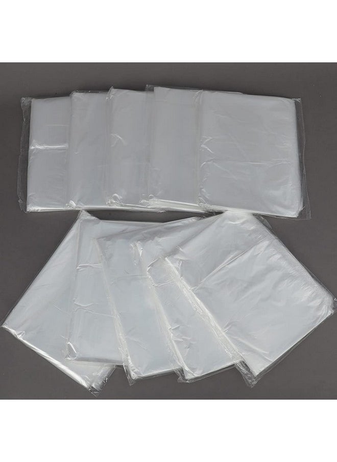lasenersm 50 Pieces Disposable Cage Liners Disposable Rabbit Cage Liners Guinea Pig Cage Liner Bag Plastic Cage Liners Rabbit Litter Box Bag Small Animals Bedding Litter Pan Bag(60x40cm, Transparent)  - Image 2