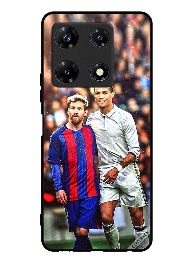 Covernex Protective Case Cover For Infinix Note 30 Pro Messi & Ronaldo - Image 1