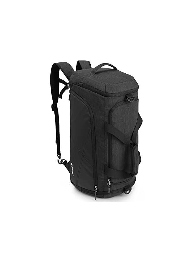 G4Free 45L/60L 3 Ways Sport Duffle Backpack Gym Bag with Wet Pocket & Shoes Compartment for Men Women Travel Weekender Overnight - Image 5