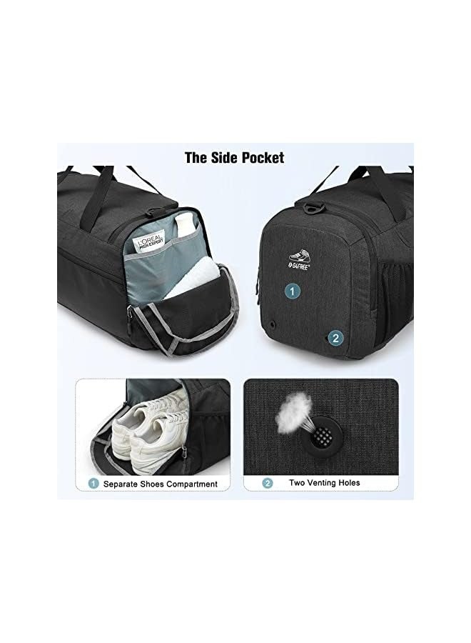 G4Free 45L/60L 3 Ways Sport Duffle Backpack Gym Bag with Wet Pocket & Shoes Compartment for Men Women Travel Weekender Overnight - Image 1