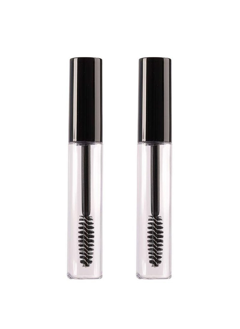 Generic - 10-Piece Empty Mascara Tube 10ml Eyelash Cream Container Bottle with Mini Funnels and Leak Stoppers for Applying Castor Oil and DIY Cosmetics - Image 1