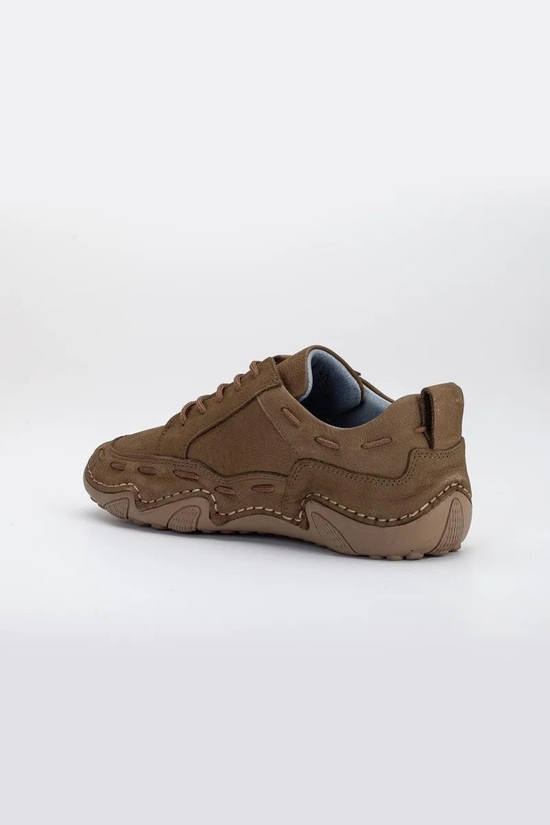 Dilimler Ayakkabı Dilimler Shoes Nubuck Saddled Bonded Khaki Men's Casual Shoes