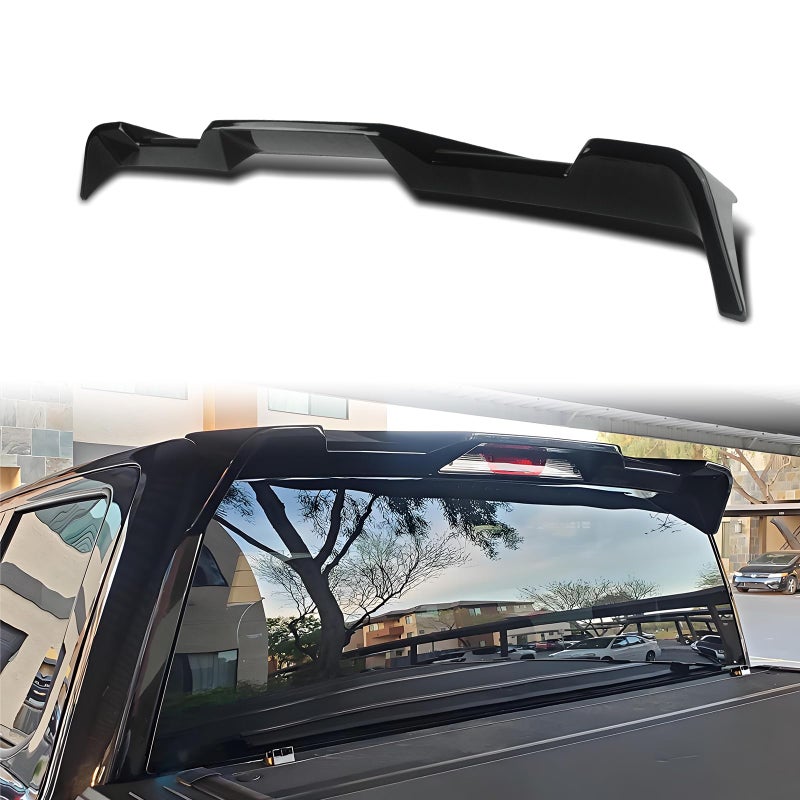 Femibon Rear Window Roof Spoiler Lip Wing Compatible with 2015-2020 Ford F150 F-150 XL/XLT/Raptor/Limited/Lariat/Platinumï¼ˆABSï¼‰ - Image 1