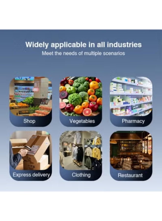 يسيدو قارئ باركود YESIDO EC21 سلكي – ماسح ضوئي 1D/2D عالي السرعة متوافق مع الموبايل – أسود - Image 5