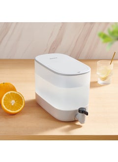Large Capacity Fridge Water Dispenser with Tap Cold Kettle-Nordic Grey 4L