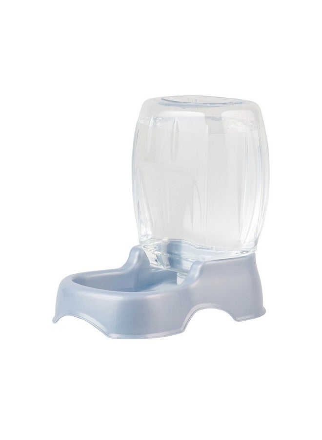 Petmate Pet Cafe Cat and Dog Water Dispenser - Water Bowl for Cats and Dogs, USA Made, 1.5 GAL, Pearl Ash Blue - Image 1