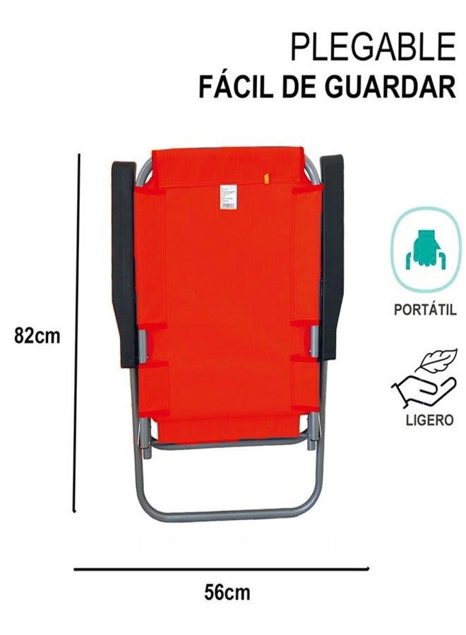 كادي ون كرسي تخييم محمول قابل للطي خفيف الوزن للتخييم والمشي لمسافات طويلة والحديقة - Image 4