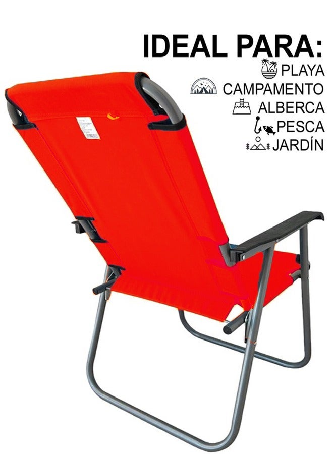 كادي ون كرسي تخييم محمول قابل للطي خفيف الوزن للتخييم والمشي لمسافات طويلة والحديقة - Image 2