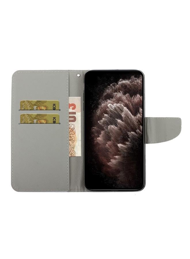 S-TOP Case For iPhone 13 Pro Max Painted Pattern Horizontal Flip Leather Case with Holder & Card Slot & Wallet - Image 5